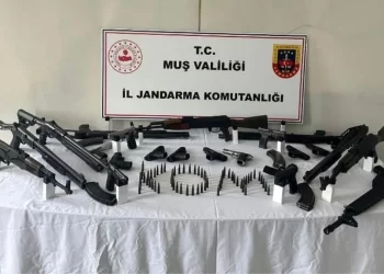 Muş’ta kaçak silah ve mühimmat operasyonu!