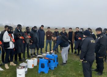 Muş’ta 21 kursiyere göz yaşartıcı gaz kullanımı eğitimi verildi!