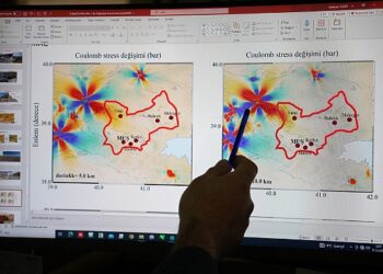 Muş ve çevresi için deprem stres analiz haritası çıkarıldı!