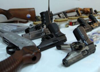 ‘Mercek-8’ operasyonunda 1335 silah ele geçirildi