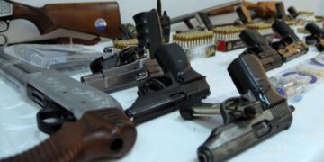‘Mercek-8’ operasyonunda 1335 silah ele geçirildi