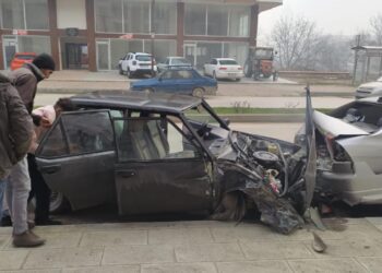 Sinop Boyabat’ta yaşanan trafik kazasında 2 kişi yaralandı!