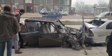 Sinop Boyabat’ta yaşanan trafik kazasında 2 kişi yaralandı!