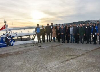 Sinop polisine tahsis edilen yerli üretim kontrol botu hizmete alındı