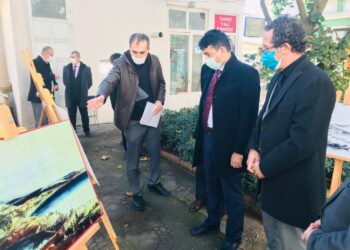 Sinop’ta 30 Kasım Deniz Şehitleri resim sergisi açıldı!