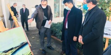 Sinop’ta 30 Kasım Deniz Şehitleri resim sergisi açıldı!