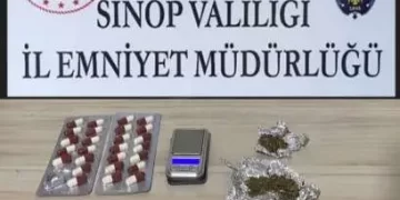 Sinop’ta uyuşturucuya geçit yok: 7 gözaltı