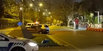 Bakanlık önünde dur ihtarına uymayan şüpheli etkisiz hale getirildi