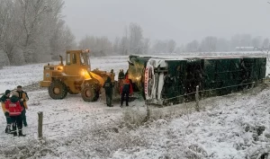Kastamonuda otobus devrildi1 habermeydan