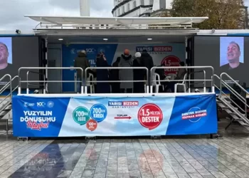 ‘Yarısı Bizden’ kampanyası bilgilendirme tırlarına yoğun ilgi