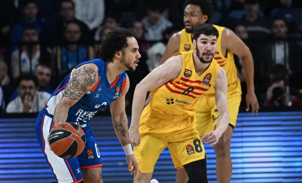 anadolu efes evinde barcelona ya fark atti habermeydan