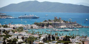 2023 yılında Bodrum’u 1 milyon 375 bin yabancı turist ziyaret etti