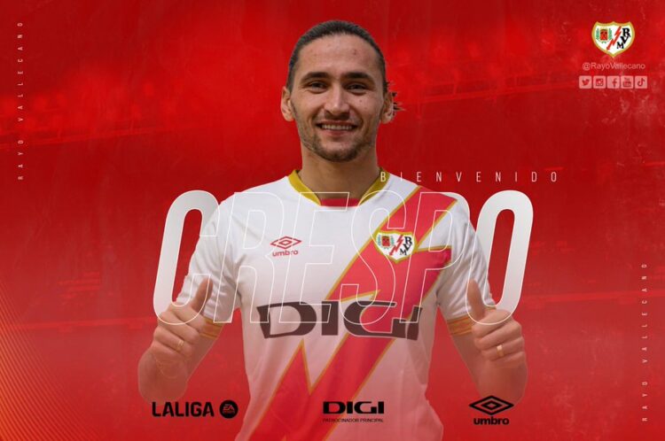 fenerbahce crespo nun rayo vallecano ya transferini acikladi habermeydan