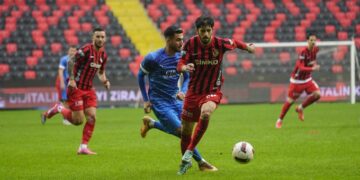 Gaziantep FK, uzatmalarda turladı!