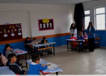 Muş Bulanık’ta Jandarmadan öğrencilere trafik eğitimi