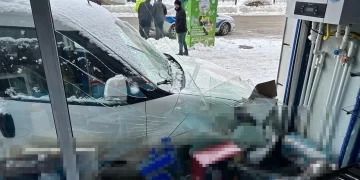 Muş İstasyon caddesinde korkutan kaza!