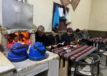 Muş’un Hasköy ilçesinde kahvehaneler kütüphaneye döndü
