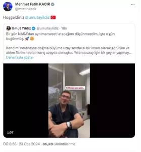 21 yıl sonra NASA’dan istifa eden Umut Yıldız Türkiye'ye dönüyor nasa habermeydan 1