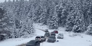 Sinoplu vatandaşlar karın keyfini doyasıya yaşadı