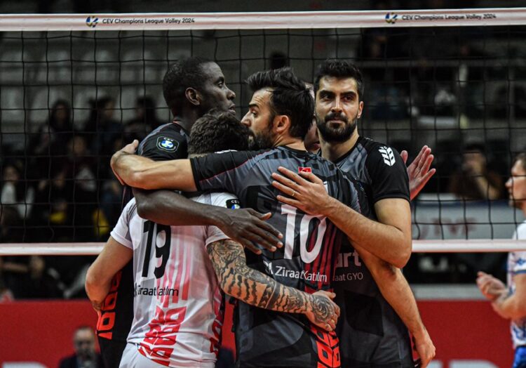 Ziraat Bankkart, CEV Şampiyonlar Ligi'nde çeyrek finale yükseldi! ziraat bankkart cev sampiyonlar ligi nde ceyrek finale yukseldi habermeydan