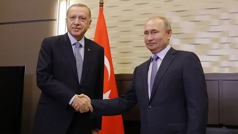 Erdoğan, Putin ile telefonda görüştü Erdogan Putin ile telefonda gorustu habermeydan