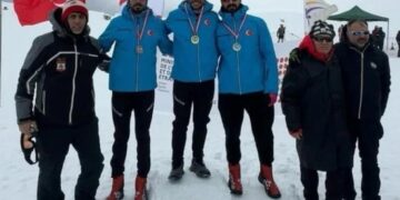 Lübnan FIS Kupası’na katılan Muşlu sporcular 4 madalyayla döndüler