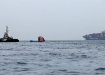 Marmara Denizi’nde kargo gemisi sulara gömüldü! Bugün dalış gerçekleştirilecek