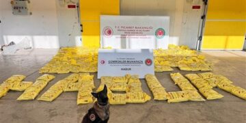 Habur Gümrük Kapısı’nda 850 kg eroin ele geçirildi