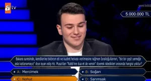 Kim Milyoner Olmak Isterde 5 milyonluk soru2 habermeydan