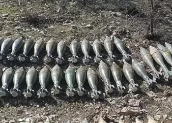 Pençe-Kaplan bölgesinde teröristlere ait çok sayıda mühimmat ele geçirildi