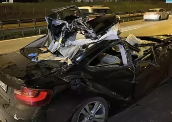 TEM’de feci kaza: 1 ölü, 2 yaralı