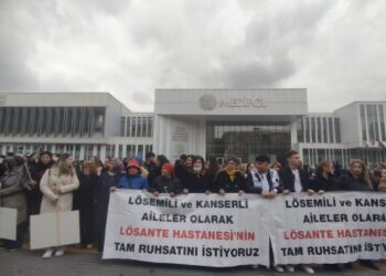 Ankara’da ‘Lösante’ protestosu