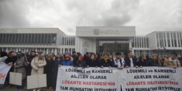 Ankara’da ‘Lösante’ protestosu