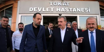 Kaza geçiren Mustafa Destici hastaneden taburcu edildi