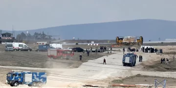 Konya’da Türk Yıldızları’nın uçağı kaza yaptı