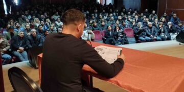 Muş Varto’da seçimlerde görevli sandık başkanları ve üyeler bilgilendirildi!