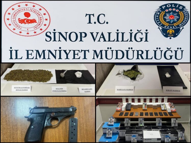 sinop emniyeti 1 haftalik faaliyet raporunu acikladi habermeydan