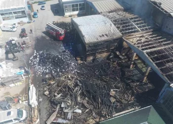 Sinop’taki bungalov ev atölyesinde çıkan yangının hasarı gündüz ortaya çıktı!