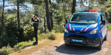 Aydın İl Jandarma Komutanlığı’ndan orman yangınlarına karşı denetim