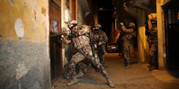 Bölücü Terör Örgütüne yönelik düzenlenen operasyonlarda 147 örgüt üyesi yakalandı