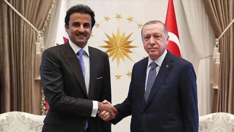 Erdogan Katar Emiri Al Sani ile telefonda gorustu habermeydan
