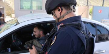 Elazığ’da Jandarma ekiplerinden bayram denetimi