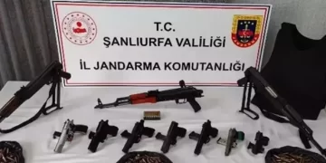 ‘MERCEK-17’ operasyonlarında 707 silah ele geçirildi