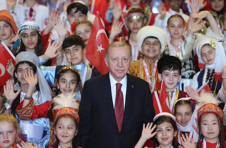 Cumhurbaşkanı Erdoğan'dan 23 Nisan mesajı erdogan habermeydan