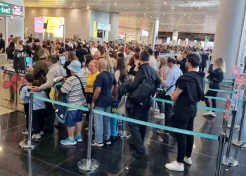 İstanbul Havalimanı’nda tatil kalabalığı!