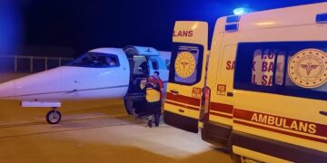 Muş’ta, ambulans uçak 4 yaşındaki Alya için havalandı!