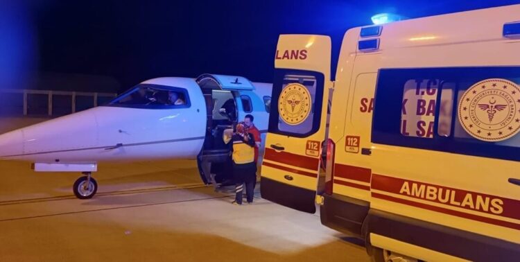 Muş'ta, ambulans uçak 4 yaşındaki Alya için havalandı! mus ta ambulans ucak 4 yasindaki alya icin havalandi habermeydan