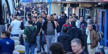 15 Temmuz Demokrasi Otogarı’nda bayram kalabalığı