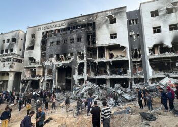 İsrail Şifa Hastanesi’nden çekildi: Arkalarında yıkım bıraktılar