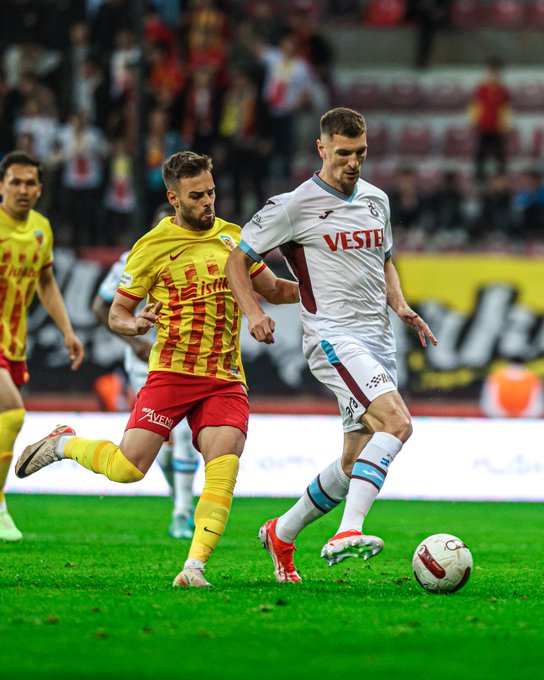 trabzonspor kayserispor u deplasmanda 2 golle gecti habermeydan 1